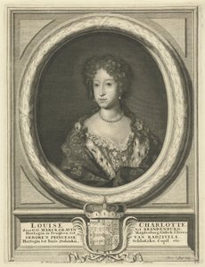 Ludvika Karalina Radzivił. Ludvika Karalina Radziwił (1688-1711) av Pieter van Gunst