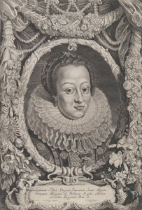 Eleonora, fru till Ferdinand II, från serien Ferdinandus II et III Imperatorum Domu..., ca. 1625