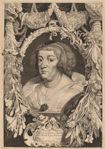 Marie de Medici av Pieter van Sompel and Pieter Claesz Soutman after Sir Anthony