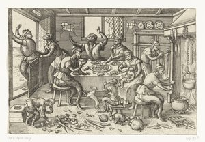 magert kök Monkey-spel (serietitel)