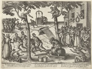 Tobbespel Apenspel (serietitel) av Pieter van der Borcht (I)