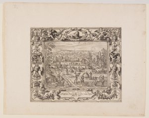 Juli, från The Twelve Months av Pieter van der Borcht