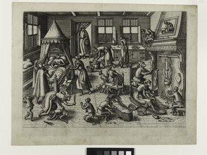 The Nursery, ca 1585 (etsning)