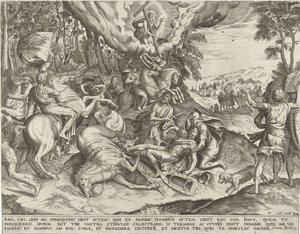 Paulus omvändelse av Pieter van der Heyden