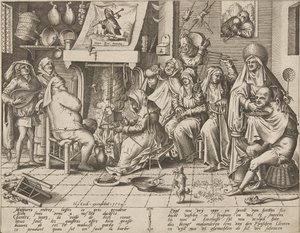 Karneval av Pieter van der Heyden