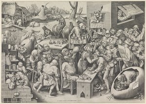 Stenhuggare eller häxan från Mallegem av Pieter van der Heyden