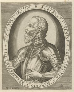 Porträtt av Albrecht Friedrich, markgreve av Brandenburg Porträtt av linjaler (serietitel) av Pieter van der Heyden