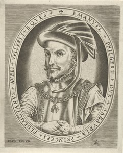 Porträtt av Emanuel Philibert, hertig av Savojen Porträtt av linjaler (serietitel) av Pieter van der Heyden