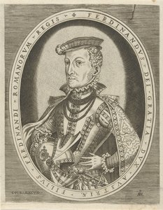 Porträtt av Ferdinand II av Tyrolen Porträtt av linjaler (serietitel) av Pieter van der Heyden
