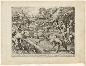 Spring, från The Four Seasons av Pieter van der Heyden