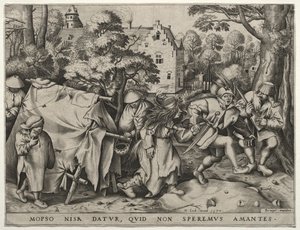 Bröllopet mellan Mopsus och Nisa, 1570. av Pieter van der Heyden