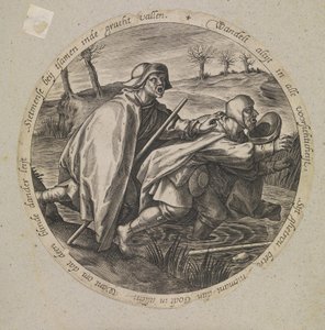 Den blinde leder den blinda av Pieter van der Heyden