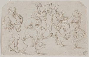 Bröllopsdansen av Pieter van der Heyden
