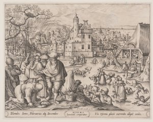 Vinter av Pieter van der Heyden