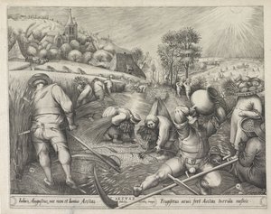 Sommar Aestas (titel på objekt) The Four Seasons (serietitel) av Pieter van der Heyden