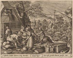 Höst av Pieter van der Heyden after Hans Bol