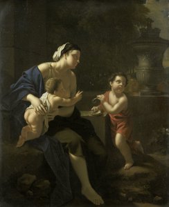 Blåser bubblor av Pieter van der Werff (attributed to)