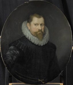 Porträtt av Cornelis Matelieff den yngre, direktör för Rotterdams kammare i Nederländska Ostindiska kompaniet, vald 1602 av Pieter van der Werff