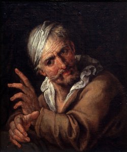 Gesicht eines alten Mannes