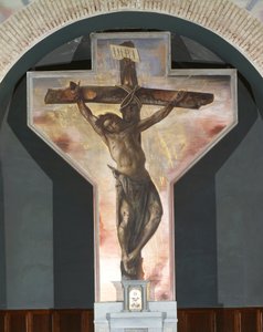 Krucifix av Pietro Annigoni