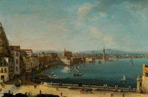 En hamn i Italien (St Lucia) av Pietro Antoniani