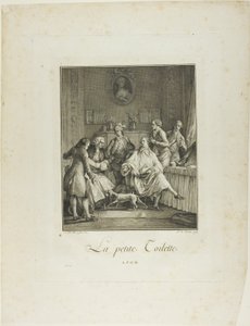 Den lilla toaletten, från Monument du Costume Physique et Morale de la fin du XVIIIe siècle