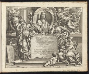 Porträtt av Raphael Raphael Bible (serietitel) Imagines Veteris ac Novi Testamenti (serietitel) av Pietro Aquila