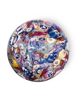 Scrambled millefiori vikt, 1846 av Pietro Bigaglia
