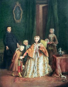 Kyssar handen av Pietro Longhi