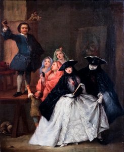 Charlatanen, ca 1757 (olja på duk) av Pietro Longhi