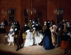 The Ridotto of Venice, ca 1750 (olja på duk) av Pietro Longhi