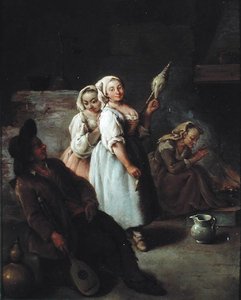 Spinnaren av Pietro Longhi