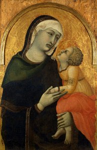 Pietro Lorenzetti - Madonna med barn - Google Art Project (27822073) av Pietro Lorenzetti