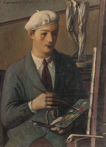 Porträtt av en ung målare, 1932