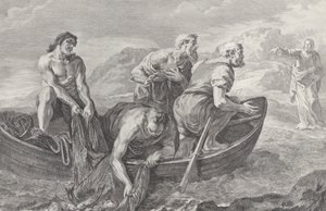[Kallelsen av Sts Peter och Andreas], 1730-50.
