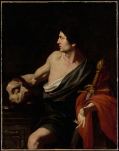 David med Goliats huvud, ca 1630 (olja på duk)