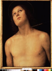 Sankt Sebastian av Pietro Perugino