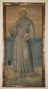 Sankt Antonius av Padua och Bartolomeo di Maraglia från Perugia, cirka 1512, målad av Pietro Vannucci, känd som Perugino (cirka 1450-1523), Umbrien, Italien av Pietro Perugino