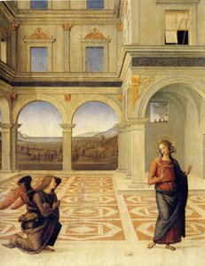 Bebådelsen, ca 1498