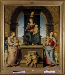 S:t Annes familj av Pietro Perugino