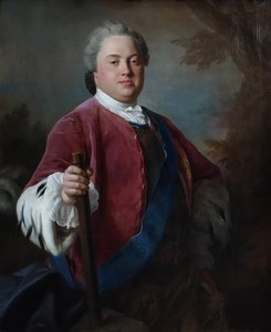 Tyska: Kurprinz Friedrich Christian von Sachsen (1722-1763) Kurfurste Fredrik Christian av Sachsen (1722-1763) av Pietro Rotari