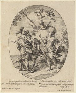 Venus visar sig för Achilles av Pietro Rotari after Antonio Balestra