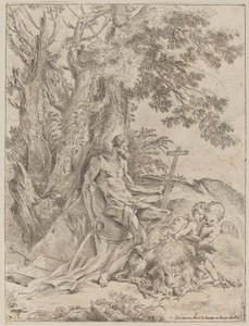 Sankt Jerome av Pietro Testa