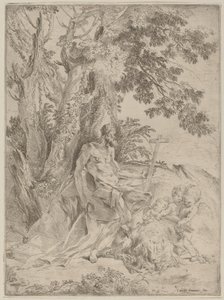 Sankt Jerome av Pietro Testa