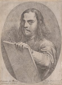 Självporträtt, ca. 1645. av Pietro Testa