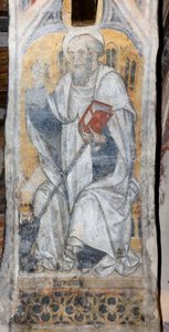 Sankt Bernhard av Clairvaux, abbot av Pietro da (15th century) Saluzzo