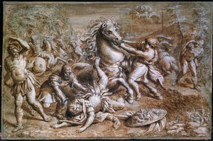 The Conversion of Saint Paul, 1600-talet av Pietro da Cortona