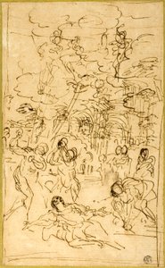 Sankt Stefans martyrskap av Pietro da Cortona