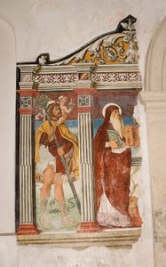 Fresco, detalj av 6338548 av Pietro da Vicenza