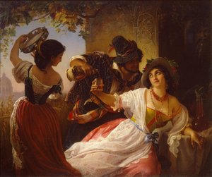 Oktoberfirande i Rom 1851
